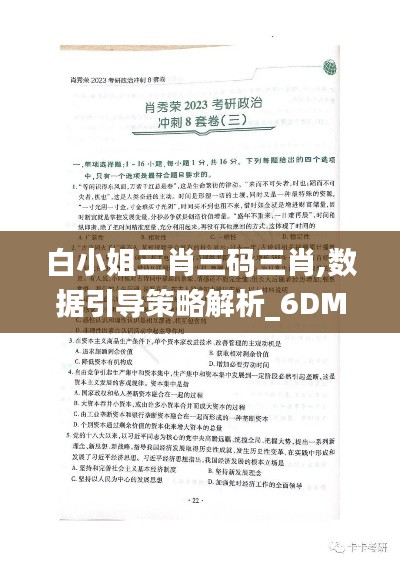 白小姐三肖三码三肖,数据引导策略解析_6DM3.282