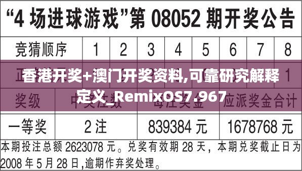 香港开奖+澳门开奖资料,可靠研究解释定义_RemixOS7.967