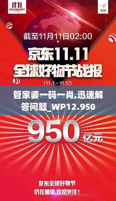 管家婆一码一肖,迅速解答问题_WP12.950