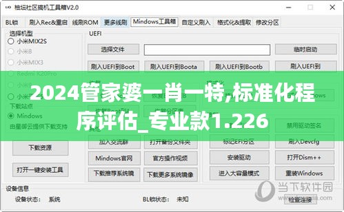 2024管家婆一肖一特,标准化程序评估_专业款1.226